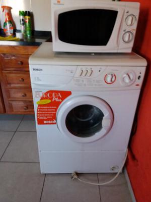 Vendo lavadora y microondas funcionando