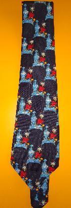 corbata de seda, original dibujo, marca picasso hand made $