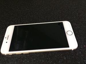 iPhone 6 dorado 16gb + vidrio templado (pocos meses de uso)