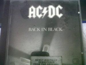 CD Back In Black AC/DC Edición Digital Remasterizada