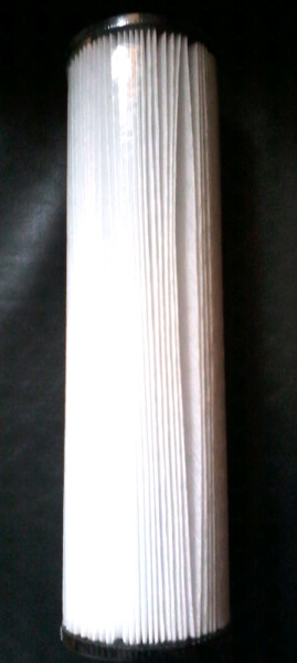 Cartucho papel plisado 265 mm por 75 mm