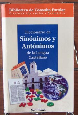 Diccionario De Sinonimos Y Antonimos Santillana