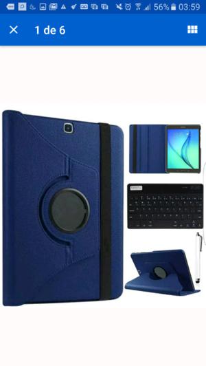 Funda tab Samsung 9.6 con teclado y lap