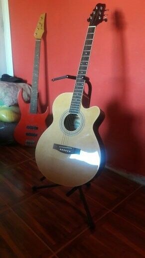 Guitarra stagg electroacustica