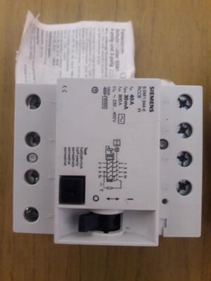 ID 40A 30mA Siemens trifasico