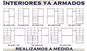 Interior De Placard 3 Metros Modulo Armario Color A Eleccion