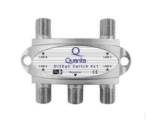 Llave Quanta Diseqc Ds-41 Switch 4x1