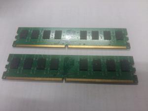 Memorias RAM 2x2gb