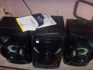 Minicomponente Sony, cd, mp3, usb, control, manual, caja