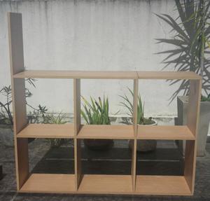 Mueble estantes cubos