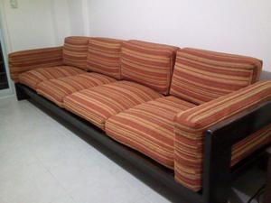 SILLON 4 CUERPOS MADERA MACIZA