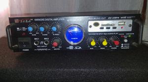 Vendo amplificador digital Karaoke HI Fi Stereo - SD - USB -