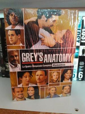Vendo serie Grey's Anatomy Quinta temporada Original
