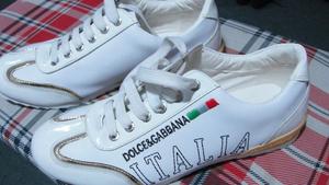 Zapatillas DOLCE &GABBANA ITALIA. Espectacular, un solo uso