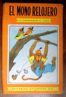 el mono relojero constancio vigil ilustraciones f. ribas