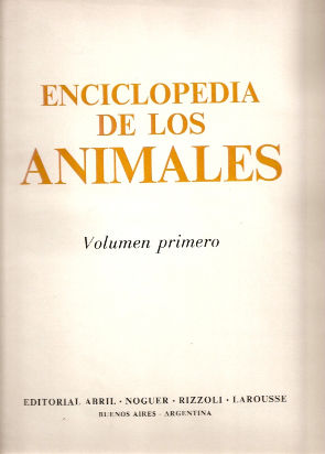 enciclopedia de los animales