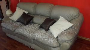 gran sillon 3 cuerpos 2mts con almohadones