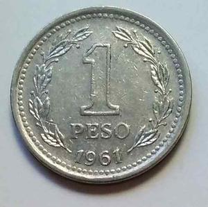 1 Peso Moneda Nacional  - Escasas
