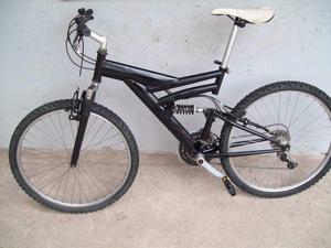 Bicicleta rodado 26 doble suspension 18 vel.