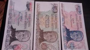 Billete Nuevo Varios Peso Argentino San Martin Alberdi