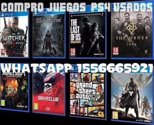 COMPRO JUEGOS PS4 USADOS