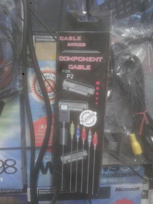 Cable componente para play 2 nuevo con garantia es un local