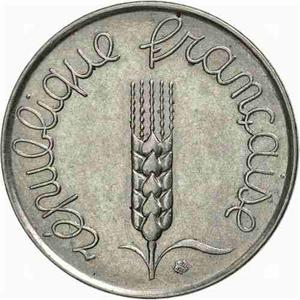 Jmm Francia: Valiosa Moneda 5 Centimes  Sin Circular!!!!