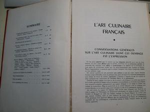 Libro de cocina francesa L'Art Culinaire Francaise $300.-