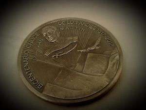 Medalla Bicentenario Cruce De Los Andes - Gral. San Martín