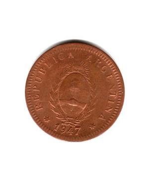 Moneda Argentina 2 Centavos  Cj#182 Cobre Puro