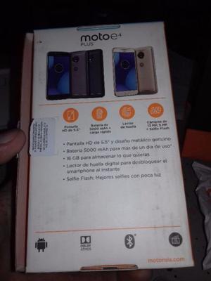 $ Vendo MOTO E 4 PLUS LÍNEA CLARO