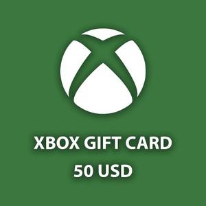 Xbox Live Gift Card 50 Usd - Envio Inmediato