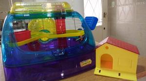 jaula o casa para hamster divertida nueva sin uso 