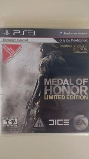 medal of honor limited edition ps3 fisico