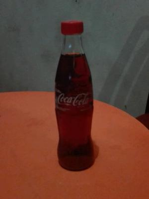 Botella de coca cola 330 cm3 tapa de plastico