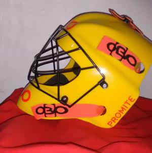 Casco Arquero Hockey Cesped Obo Promite