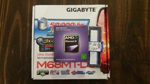 Combo Amd Phenom Ii Xgb Ddr3 + Gigabyte M68mt-d