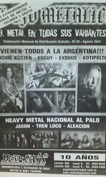 Fanzine El Ojo Metalico Nro.26