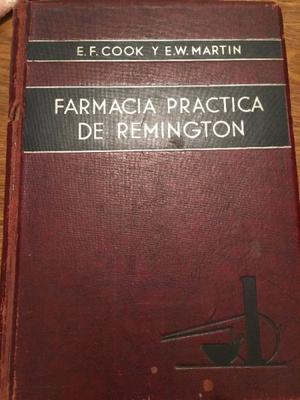 Farmacia Práctica De Remington E.f. Cook Y E.w. Martin.
