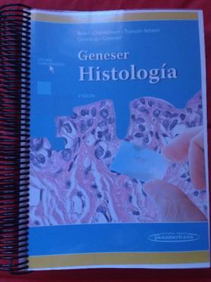 Histología Geneser. 4ta edición