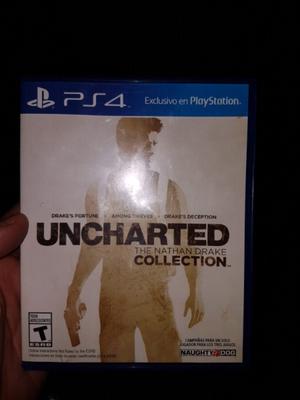 Juego uncharter collection playstation 4