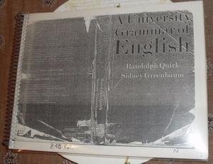 Libro a university grammar of english (quirk/greenbaum)