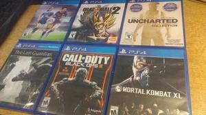 Lote de 6 juegos PS4