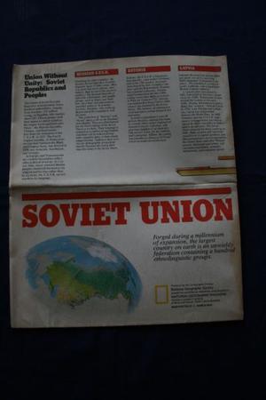 MAPA DE LA UNION SOVIETICA