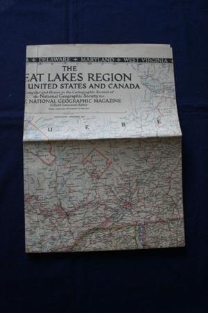MAPA OF THE GREAT LAKES....