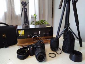 Nikon D +lentes  Y  + Bolso+ Tripode Nuevo