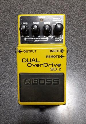 Pedal Boss Dual Overdrive Sd2
