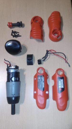 Repuestos de atornillador black & decker a batería modelo