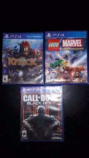 Vendo juegos play4