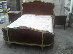 cama dos plazas luis 15